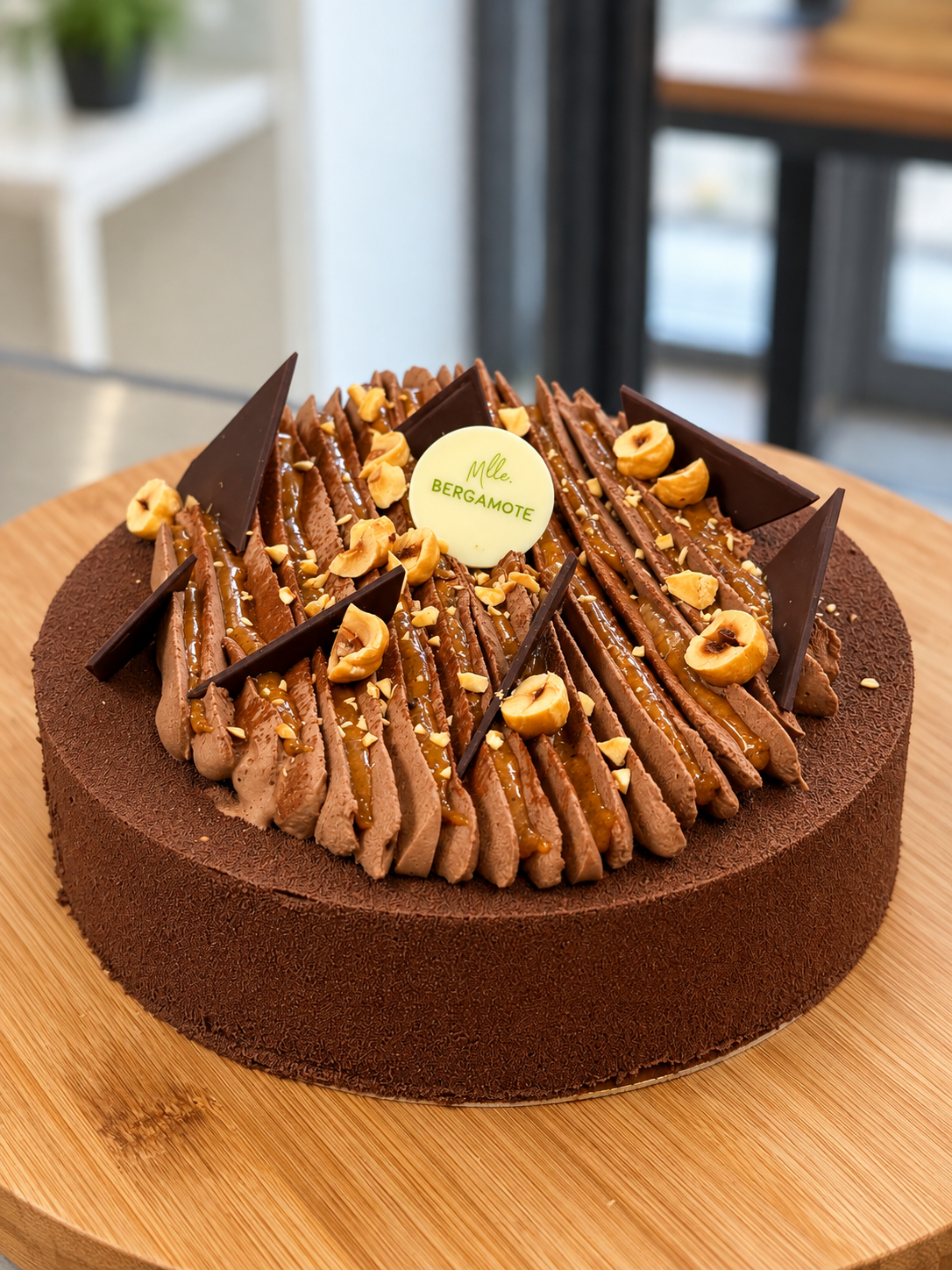 Entremet Nuit Etoilée - Chocolat & noisette